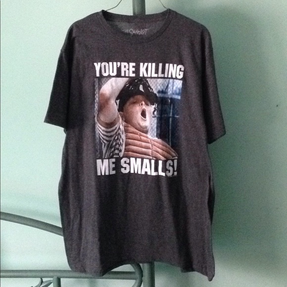 the Sandlot Other - NEW XL You're killing me Smalls! T Shirt Gray
